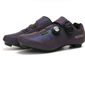 SPEED CYCLING SHOES SIZE 46 (women 11.5-12/ men 10.5-11 NEW IN BOX PURPLE